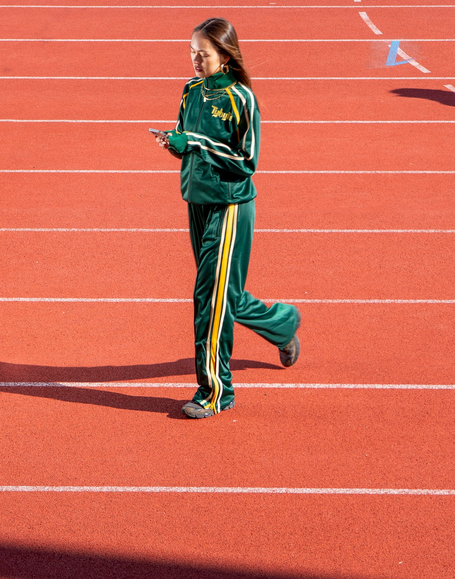 track pants - green