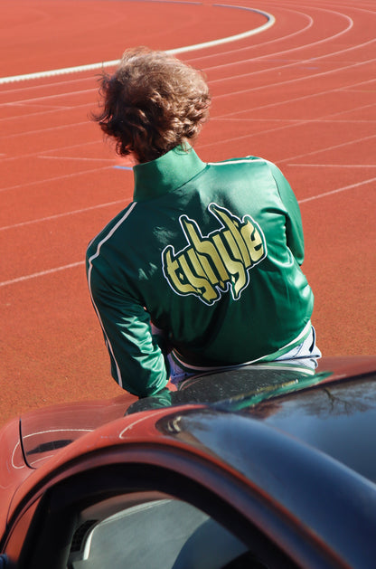 track jacket - green