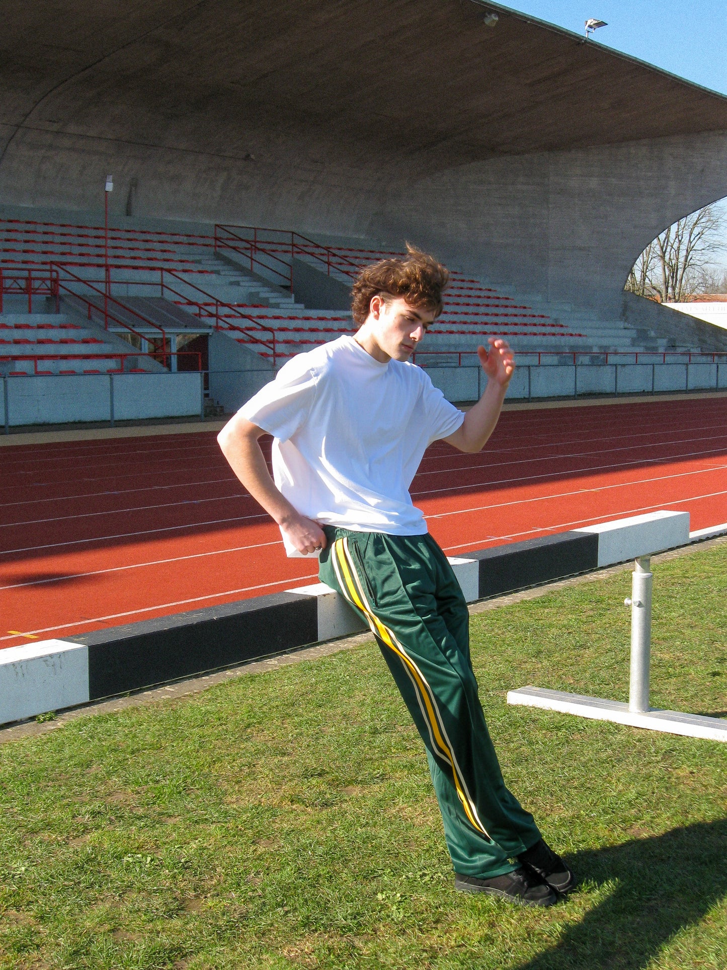 track pants - green