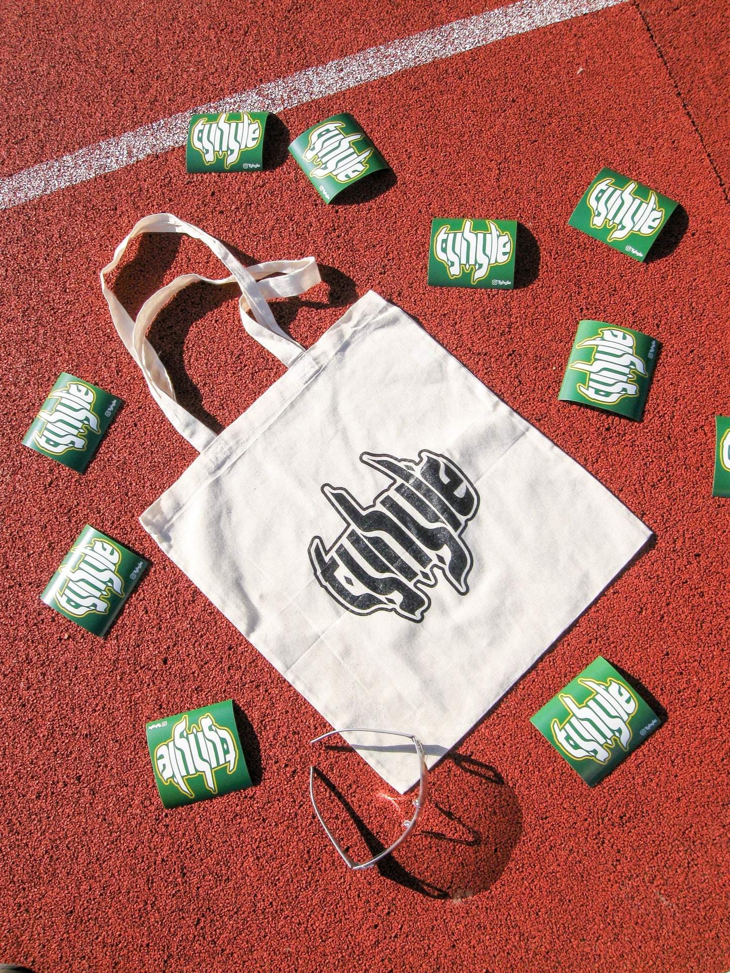 track tote bag